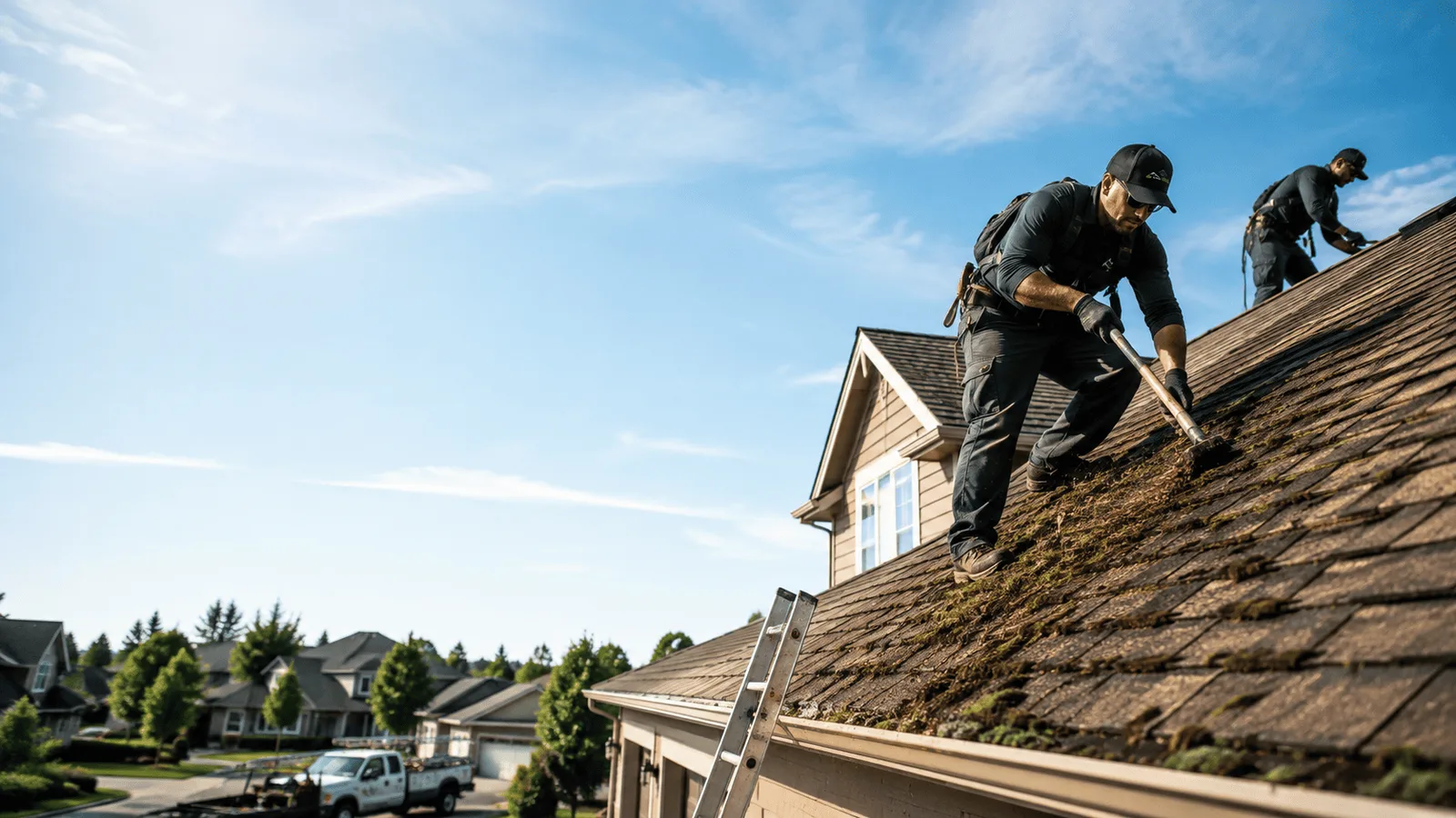 Roof Moss Removal in Blachly, OR near me